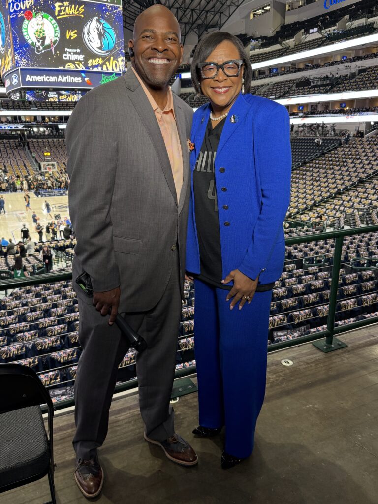 Cynt and Newy Scruggs of NBC 5 in Dallas